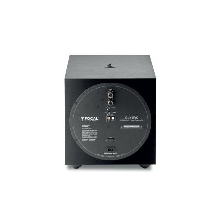 Focal cub evo nero - subwoofer attivo