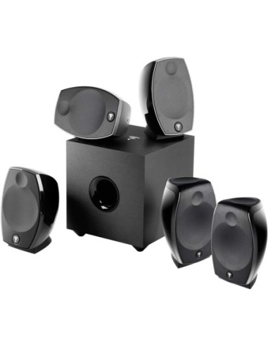 Focal sib evo 5.1.2 atmos nero - sistema di diffusione
