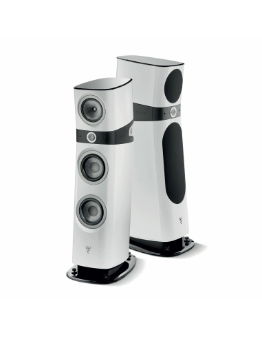 Focal sopra n° 2 bianco laccato - coppia diffusori da pavimento