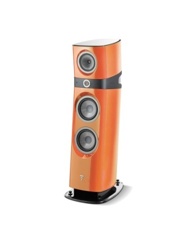Focal sopra n° 3 arancione laccato - coppia diffusori da pavimento