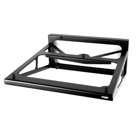 Rega turntable wall bracket nera - staffa per montaggio a muro giradischi