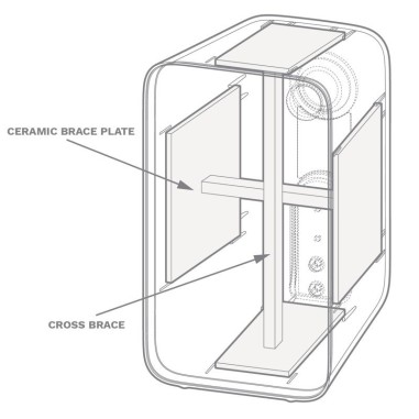 Rega kyte nero - coppia diffusori da scaffale