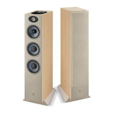 Focal THEVA N3-D legno chiaro - Coppia diffusori da pavimento per Home Cinema