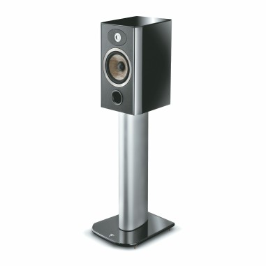 Focal ARIA STAND silver base nera