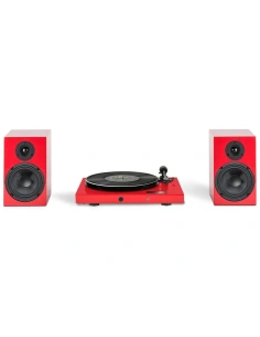 Pro-Ject JUKEBOX E1 HiFi Set Rosso
