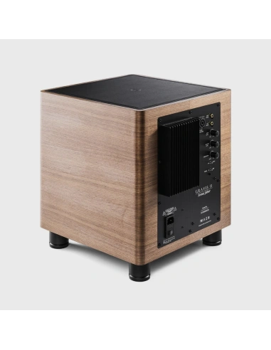 Sonus faber gravis ii wood - subwoofer attivo bass reflex