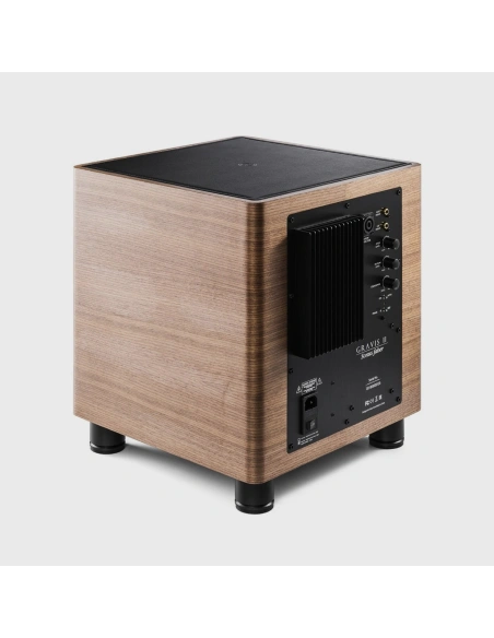 Sonus faber gravis ii wood - subwoofer attivo bass reflex