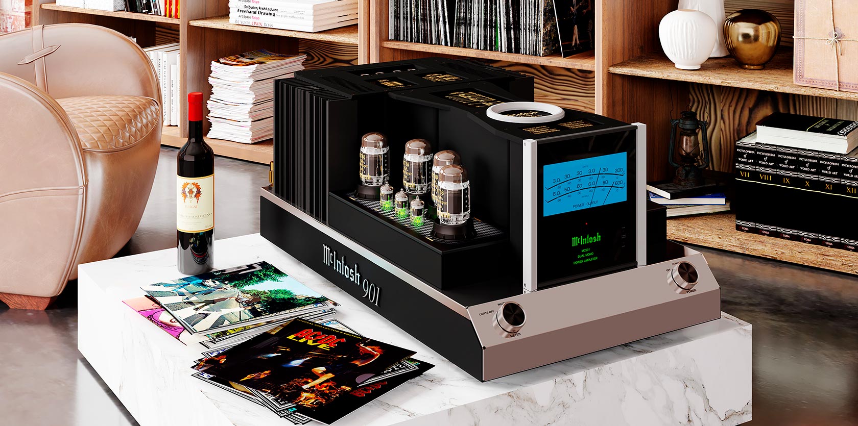 McIntosh MC901, finale mono ibrido bi-amp