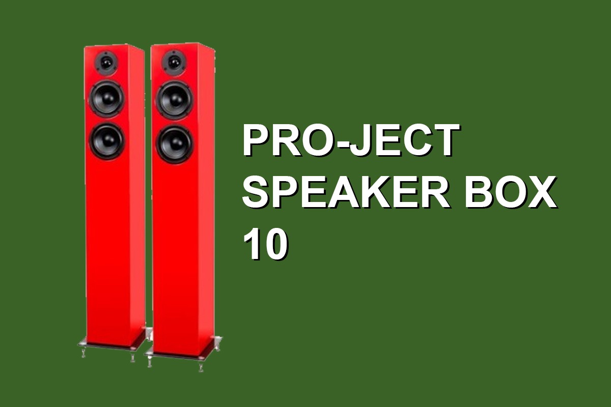 Pro-Ject SPEAKER BOX 10, i diffusori da pavimento ricchi di stile
